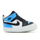 エアジョーダン Air Jordan 【 Jordan 1 Crib Bootie 'Unc Toe' Infant 】 キッズ ベビー マタニティ ベビーファ...