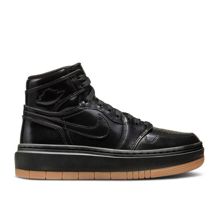ナイキ　エアジョーダン Air Jordan 【 Wmns Jordan 1 Elevate High Se 'Black Gum' Women Black/Medium Ash/Gum Light Brown/Black 】 ハイ 靴 レディース靴 スニーカー レディース 黒色 ブラック 茶色 ブラウン