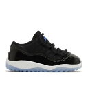 ナイキ エアジョーダン Air Jordan 【 Jordan 11 Retro Low Td 'Space Jam' Infant Black/Varsity Royal/White 】 レトロ キッズ ベビー マタニティ ベビーファッション 靴 スニーカー ベビー 黒色 ブラック 白色 ホ