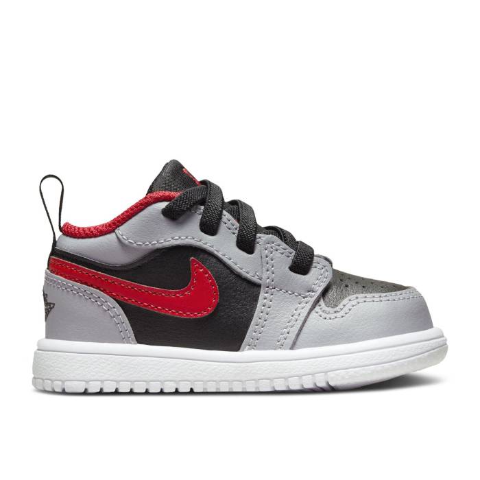 ʥ硼 Air Jordan  Jordan 1 Low Alt Td 'Cement Fire Red' Infant ...