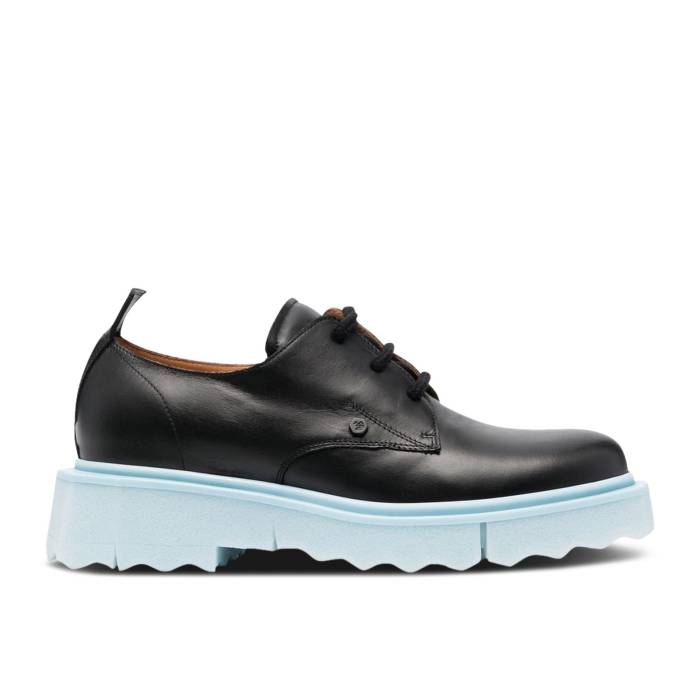 եۥ磻 Off-White  Sponge Derby 'Black Blue Ice' Men Black/Blue Ice  Ŀ ֥롼  ...