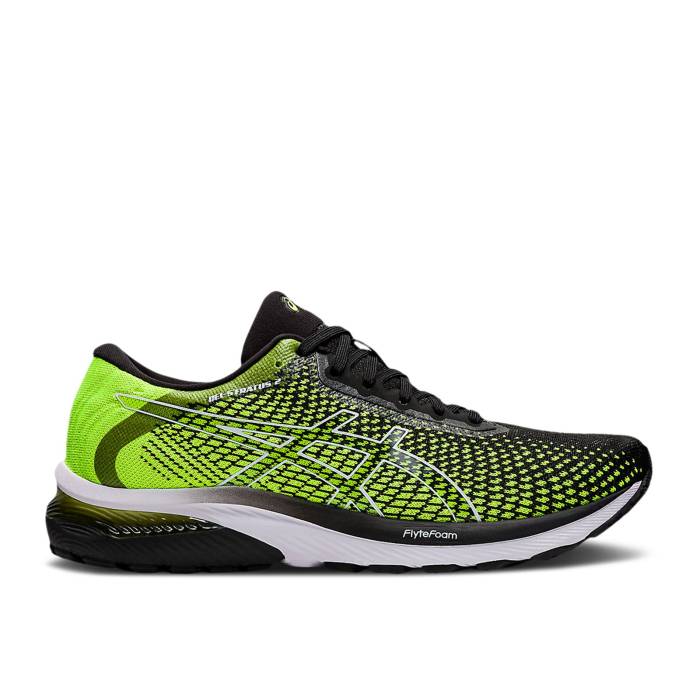 アシックス Asics 【 Gel Stratus 2 Knit 'Safety Yellow Black' Men Safety Yellow/Black 】 ニット yellow 黄色・イエロー 靴 メンズ靴 スニーカー メンズ yellow 黄色・イエロー 黒色 ブラック
