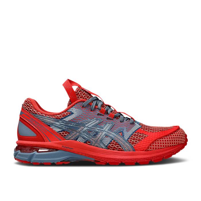 アシックス Asics 【 Kiko Kostadinov X Us4-S Gel Terrain 'Classic Red Wood Crepe' Men Classic Red/Wood Crepe 】 Red 赤・レッド 靴 メンズ靴 スニーカー メンズ クラシック Red 赤・レッド クレープ