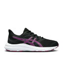 アシックス Asics 【 Jolt 4 Gs 'Black Blackberry' Youth Black/Blackberry 】 キッズ ベビー マタニティ キッズファッション 靴 スニーカー ジュニア キッズ 黒色 ブラック(4)