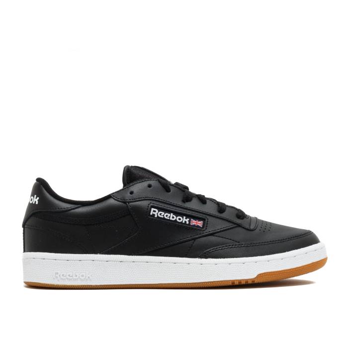 リーボック Reebok 【 Club C 85 'Black White' Men Black/White 】 クラブ 靴 メンズ靴 スニーカー メンズ 黒色 ブラック 白色 ホワイト