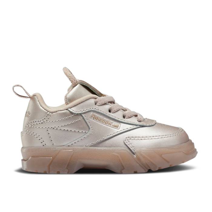 楽天スニケスリーボック Reebok 【 Cardi B X Club C Infant 'Rose Gold' Infant Rose Gold/Rose Gold/Rose Gold 】 クラブ キッズ ベビー マタニティ ベビーファッション 靴 スニーカー ベビー Rose ローズ ゴールド
