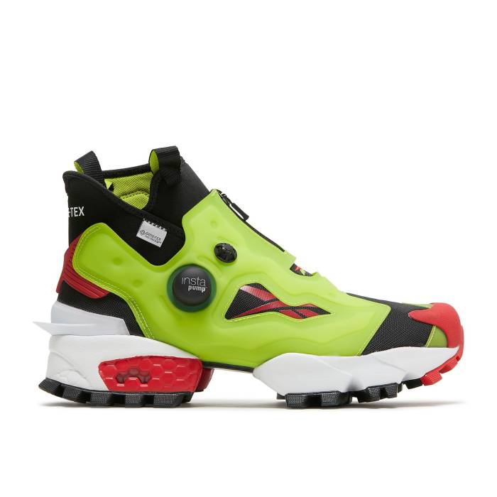 リーボック Reebok 【 Instapump Fury X Gtx 'Infinium' Men Black/Acid Yellow/Vector Red 】 靴 メンズ靴 スニーカー メンズ 黒色 ブラック yellow 黄色・イエロー Red 赤・レッド