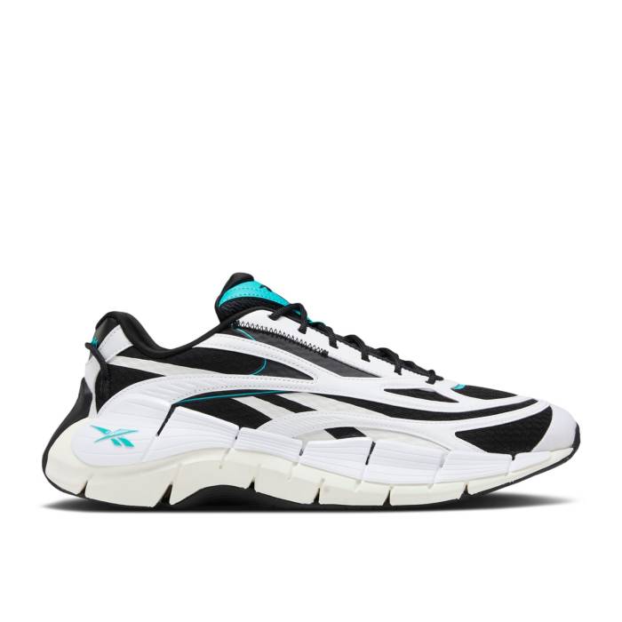 リーボック Reebok 【 Zig Kinetica 2.5 'Black Classic Teal' Men Black/Footwear White/Classic Teal 】 Zig ジグ クラシック 靴 メンズ靴 スニーカー メンズ 黒色 ブラック 白色 ホワイト クラシック