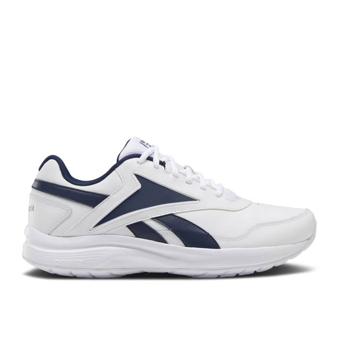リーボック Reebok 【 Walk Ultra 7 Dmx Max 4E Wide 'White Collegiate Navy' Men White/Collegiate Navy/Collegiate Royal 】 ウォーク ultra ウルトラ マックス 靴 メンズ靴 スニーカー メンズ 白色 ホワイト 紺色 ネイビー