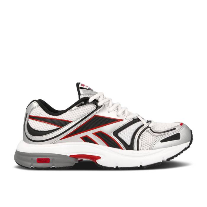 リーボック Reebok 【 Premier Road Plus 6 'Silver Scarlet' Men Silver Metallic/Footwear White/Core Black 】 プレミアム 靴 メンズ靴 スニーカー メンズ Silver 銀色・シルバー 白色 ホワイト コア 黒色 ブラック