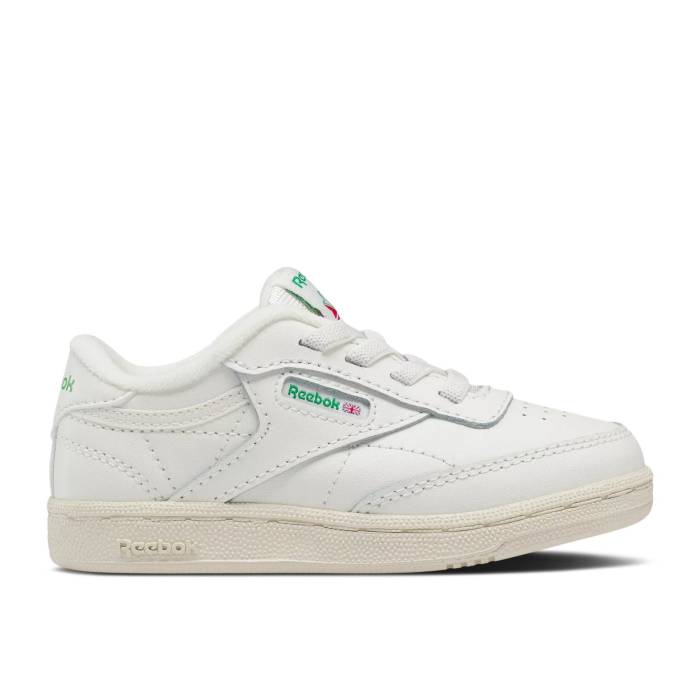 ꡼ܥå Reebok  Club C Toddler 'Chalk Glen Green' Infant Chalk/Chalk/Gl...