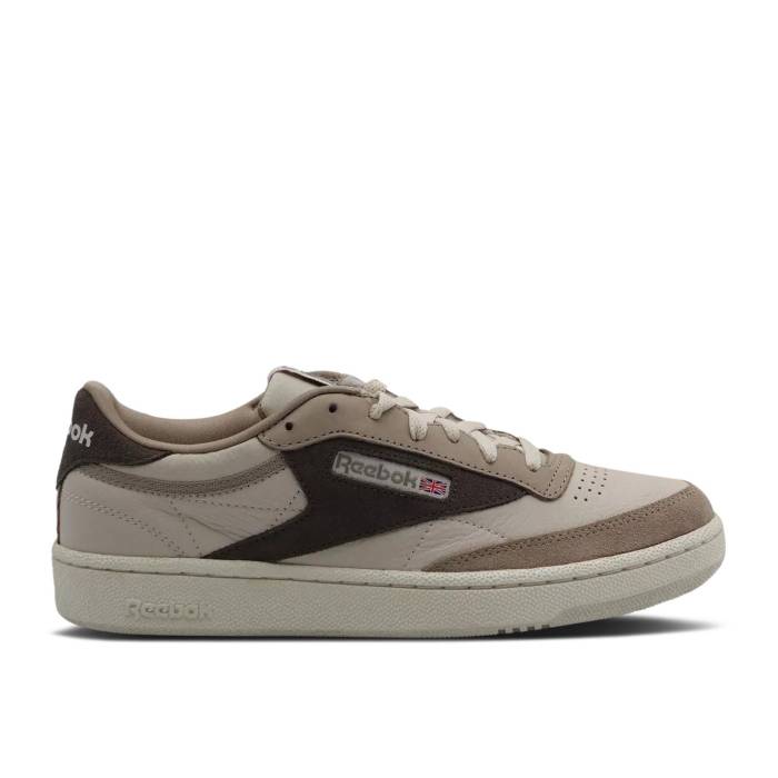 リーボック Reebok 【 Club C 85 'Stucco Boulder Beige' Men Classic White/Stucco/Boulder Beige 】 クラブ 靴 メンズ靴 スニーカー メンズ クラシック 白色 ホワイト ベージュ