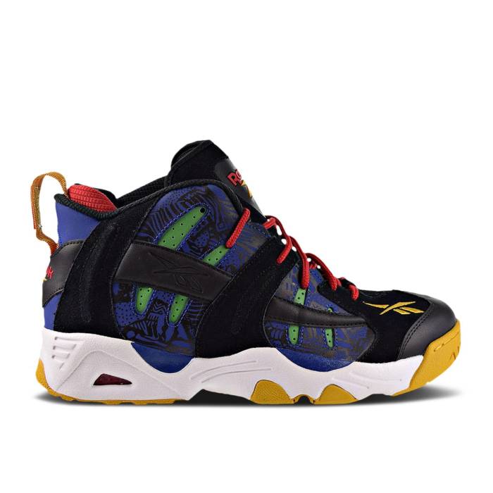 リーボック Reebok 【 Rail 'Royal Black Green' Men Royal/Black/White/Green/Red 】 黒色 ブラック 靴 メンズ靴 スニーカー メンズ 黒色 ブラック 白色 ホワイト green 緑・グリーン Red 赤・レッド