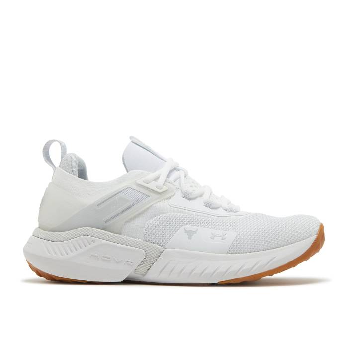 アンダーアーマー Under Armour 【 Project Rock 5 'White Gum' Men White 】 靴 メンズ靴 スニーカー メンズ ...