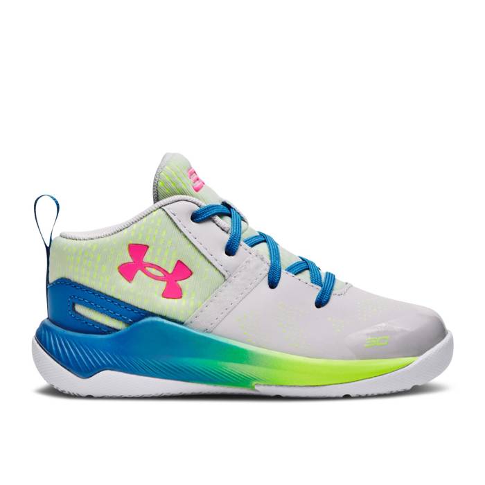 ޡ Under Armour  Curry 2 Retro Td 'Splash Party' Infant Halo Gr...