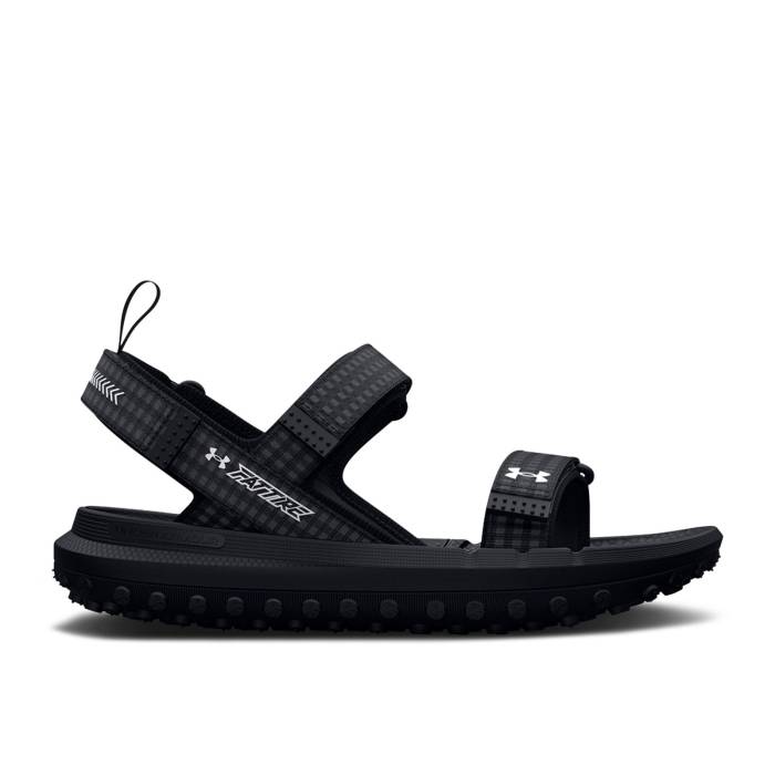アンダーアーマー Under Armour 【 Fat Tire Sandal 'Black White' Men Black/White 】 靴 メンズ靴 サンダル その他 メンズ 黒色 ブラック 白色 ホワイト