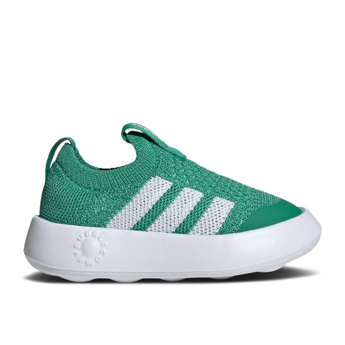 ǥ Adidas  Bubblecomfy I 'Semi Court Green' Infant Semi Court Gree...