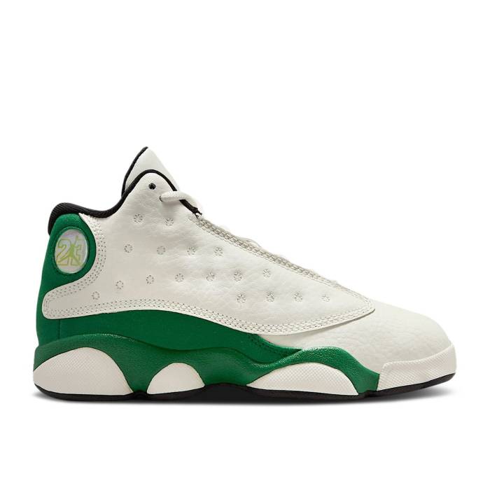 ʥ硼 Air Jordan  Jordan 13 Retro Ps 'Sail Pine Green' Youth Sa...