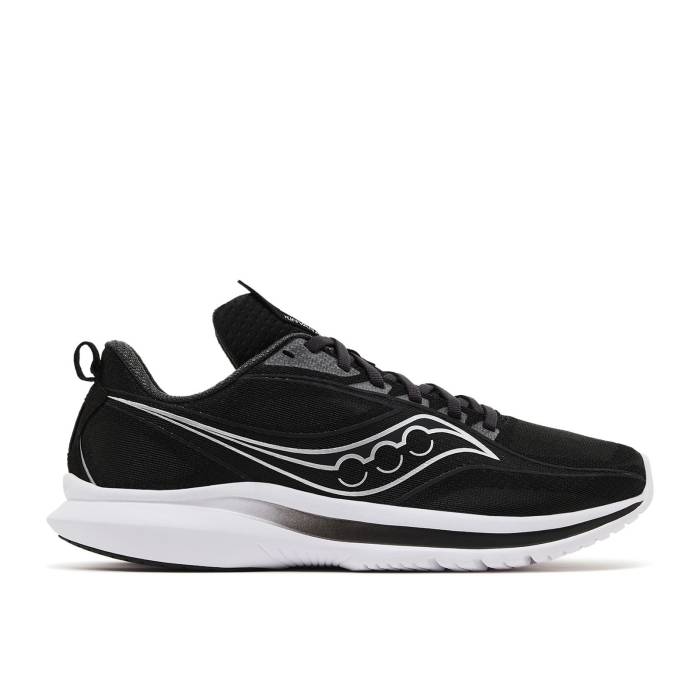 サッカニー Saucony 【 Kinvara 13 'Black Silver' Men Black/Silver 】 13 サーティーン 靴 メンズ靴 スニーカー メンズ 黒色 ブラック Silver 銀色・シルバー