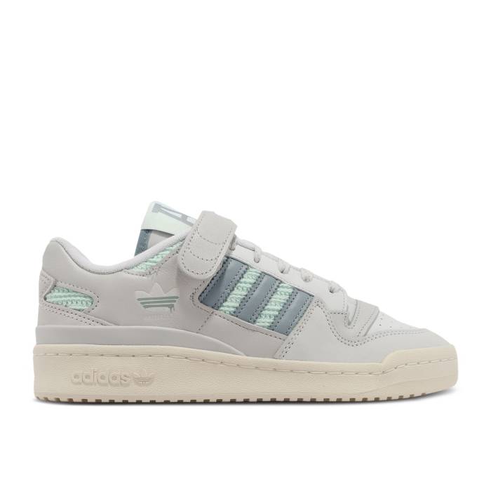アディダス Adidas 【 Wmns Forum 84 Low 'Knitted Sweater - Mint' Women Core White/Magic Grey/Whit..