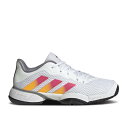 アディダス Adidas 【 Barricade J 'White Lucid Fuchsia' Youth Cloud White/Solar Gold/Lucid Fuchsia 】 バリケード キッズ ベビー マタニティ キッズファッション 靴 その他 ジュニア キッズ 白色 ホワイト ゴール