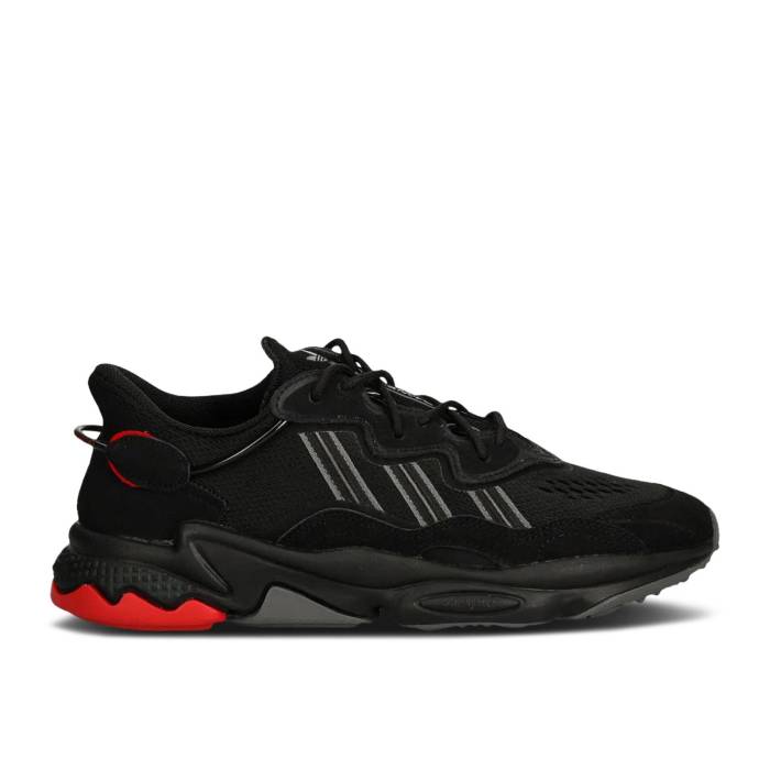 アディダス Adidas 【 Ozweego 'Black Grey Scarlet' Men Core Black/Grey Five/Better Scarlet 】 灰色 グレー 靴 メンズ靴 その他 メンズ コア 黒色 ブラック 灰色 グレー