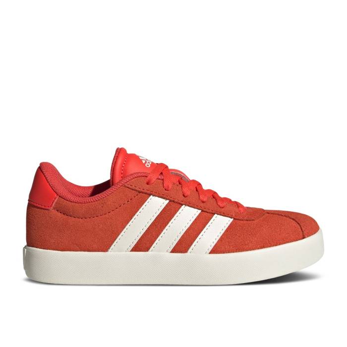 ǥ Adidas  Vl Court 3.0 K 'Bright Red Off White' Youth Bright Red/Core White...