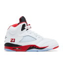 ナイキ エアジョーダン Air Jordan 【 Jordan 5 Retro 'Fire Red' 2025 Men White/Fire Red/Black 】 レトロ 靴 メンズ靴 その他 メンズ 白色 ホワイト ファイア Red 赤・レッド 黒色 ブラック