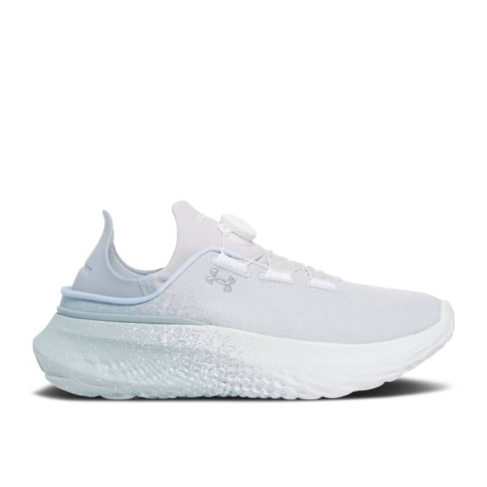 アンダーアーマー Under Armour 【 Slipspeed Mega 'Fade - Halo Grey Harbor Blue' Men Halo Grey/Harbor Blue/Metallic Silver 】 メガ 灰色 グレー 靴 メンズ靴 その他 メンズ 灰色 グレー 青色 ブルー Silver 銀色・シルバ