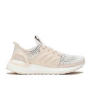 アディダス Adidas 【 Wmns Ultraboost 19 'Brown' Women Crystal White/Brown/Linen 】 靴 レデ...