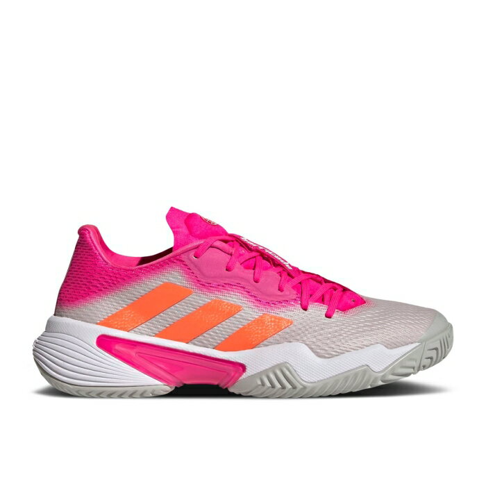ǥ Adidas  Wmns Barricade 'Grey Team Shock Pink' Women Grey Two/So...