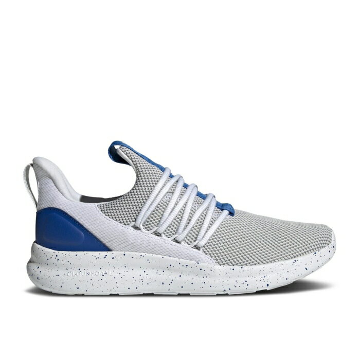 アディダス Adidas 【 Lite Racer Adapt 7.0 'White Royal Blue' Men Cloud White/Royal Blue/Grey Two 】 ライト アダプト 靴 メンズ靴 スニーカー メンズ 白色 ホワイト 青色 ブルー 灰色 グレー