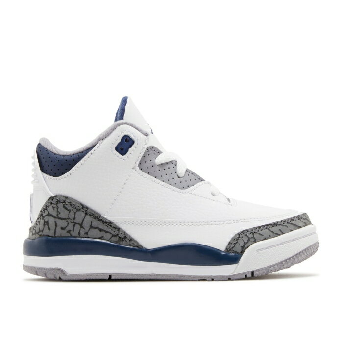 ʥ硼 Air Jordan  Jordan 3 Retro Td 'Midnight Navy' Infant Whit...