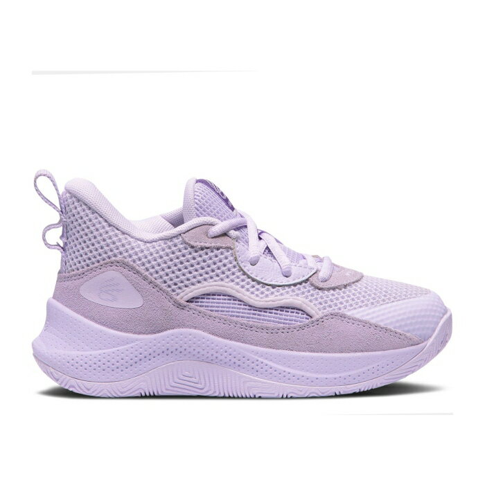 楽天スニケスアンダーアーマー Under Armour 【 Curry 3Zer0 24 Ps 'Salt Purple' Youth Salt Purple/Purple/White 】 カリー キッズ ベビー マタニティ キッズファッション 靴 スニーカー ジュニア キッズ Purple 紫・パープル 白