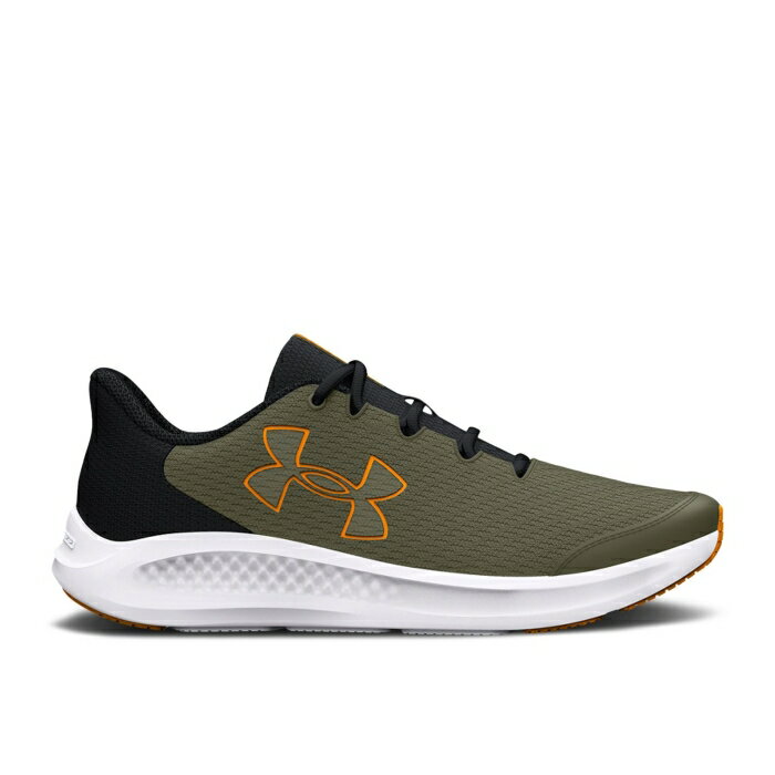 ޡ Under Armour  Pursuit 3 Ac Gs 'Big Logo - Marine Od Green' Y...