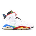 【 AIR JORDAN AIR JORDAN 6 RETRO 'OLYMPIC' / WHITE VARSITY RED GRN BN NW BL 】 ナイキ 白色 ホワイト 赤 レッド エアジョーダン スニーカー メンズ