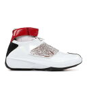 【 AIR JORDAN AIR JORDAN 20 OG 'WHITE VARSITY RED' / WHITE VARSITY RED BLACK 】 ナイキ 白色 ホワイト 赤 レッド 黒色 ブラック エアジョーダン スニーカー メンズ