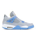 【 AIR JORDAN AIR JORDAN 4 RETRO LS 'MIST BLUE' / MIST BLUE UNIVERSITY GOLD LEAF 】 ナイキ 青色 ブルー ゴールド エアジョーダン スニーカー メンズ