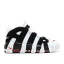 【 NIKE AIR MORE UPTEMPO 'SCOTTIE PIPPEN' / WHITE BLACK UNIVERSITY RED 】 アップテンポ 白色 ホワイト 黒色 ブラック 赤 レッド エアモアアップテンポ モアテン スニーカー メンズ ナイキ