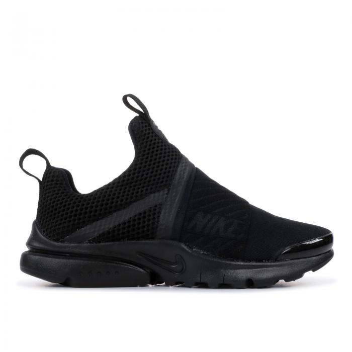 ナイキ NIKE プレスト 黒色 ブラック 'TRIPLE BLACK' スニーカー ジュニア キッズ 【 NIKE PRESTO EXTREME PS BLACK BLACKBLACK 】