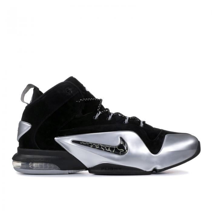 ナイキ NIKE ズーム ペニー プレミアム 黒色 ブラック 銀色 シルバー 'BLACK SILVER' スニーカー メンズ 【 PREMIUM SILVER NIKE ZOOM PENNY VI METALLIC BLACK 】