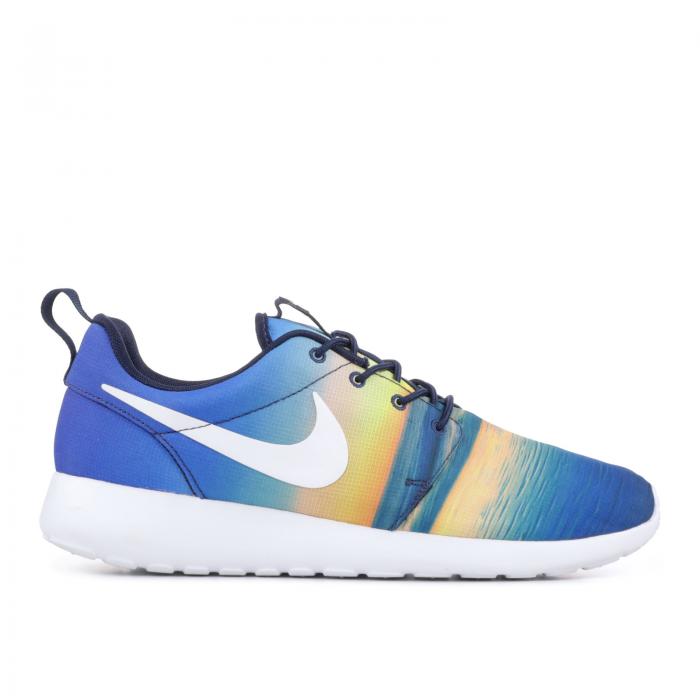 ナイキ NIKE ローシラン 紺色 ネイビー 白色 ホワイト 'SUNRISE' スニーカー メンズ 【 NIKE ROSHERUN MIDNIGHT NAVY WHITE 】