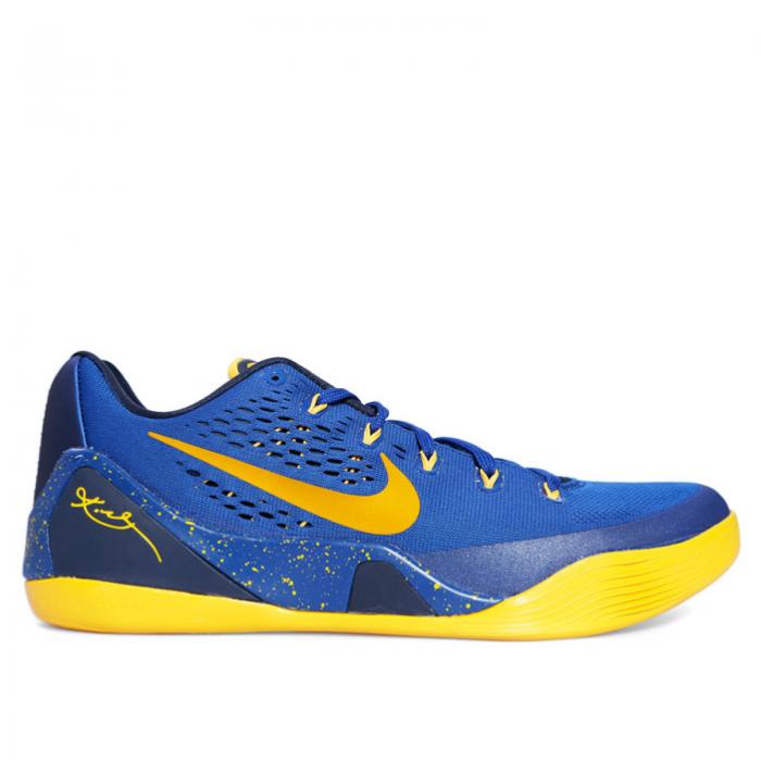 【 NIKE KOBE 9 EM 039 GYM BLUE 039 / GYM BLUE UNIVERSITY GOLD OBSDN 】 コービー 青色 ブルー ゴールド スニーカー メンズ ナイキ