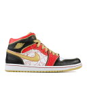 【 AIR JORDAN JORDAN 1 RETRO XQ 'WHITE GOLD DUST' / WHITE GOLD DUST SPORT RED BLA...