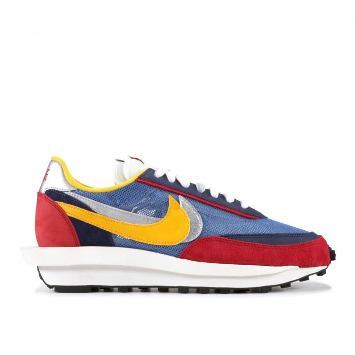 【 NIKE SACAI X LDWAFFLE 'VARSITY BLUE' / VARSITY BLUE DEL SOL VARSITY 】 青色 ブルー スニーカー メンズ ナイキ