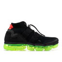 【 NIKE AIR VAPORMAX FLYKNIT UTILITY 039 YEEZY 039 / BLACK BLACK VOLT 】 フライニット 黒色 ブラック エアヴェイパーマックス スニーカー メンズ ナイキ