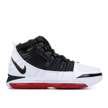 ナイキ NIKE ズーム レブロン 白色 ホワイト 赤 レッド 'HOME' スニーカー メンズ 【 RED NIKE ZOOM LEBRON 3 RETRO QS 2019 WHITE BLACKVARSITY 】