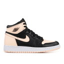 【海外限定】エアー ハイ ”CRIMSON TINT” キッズ ベビー マタニティ 【 AIR JORDAN 1 RETRO HIGH OG GS 】【送料無料】