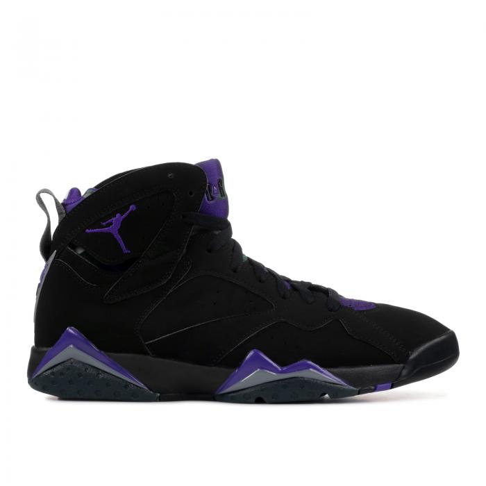 【 AIR JORDAN AIR JORDAN 7 RETRO 'RAY ALLEN' PE / BLACK FIELD PURPLE FIR 】 ナイキ 黒色 ブラック フィールド 紫 パープル エアジョーダン スニーカー メンズ