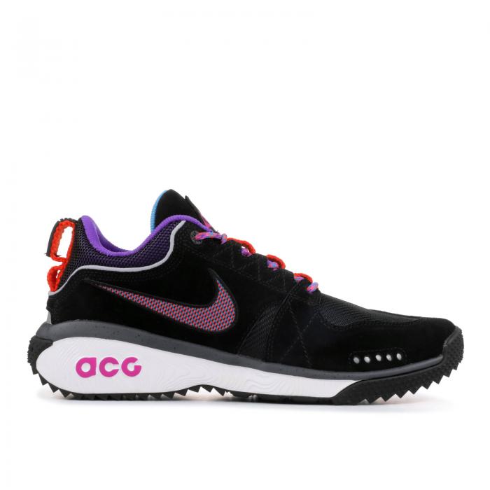 【 NIKE ACG DOG MOUNTAIN 'HYPER GRAPE' / BLACK EQUATOR BLUE DARK GREY 】 黒色 ブラック 青色 ブルー 灰色 グレー スニーカー メンズ ナイキ